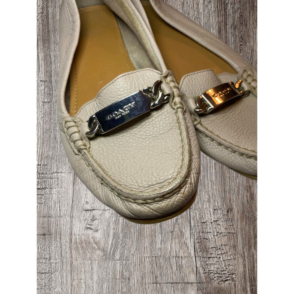 Coach loafers. Beige. Women’s shoes‎